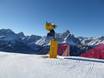 Snow reliability Carnic Main Crest – Snow reliability 3 Zinnen Dolomites – Helm/Stiergarten/Rotwand/Kreuzbergpass