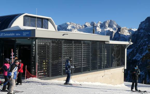 Dachstein-Salzkammergut: environmental friendliness of the ski resorts – Environmental friendliness Dachstein West – Gosau/Russbach/Annaberg