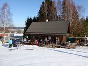 Hut at the Bedřichovka valley station