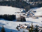 View of the slopes at Unternberg