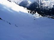 Difficult slope Bouquetins