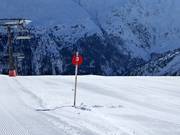 Slope signage in Vent