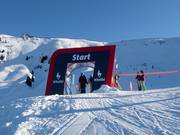 Skimovie course in the lower section of slope no. 16 (Streiteck)