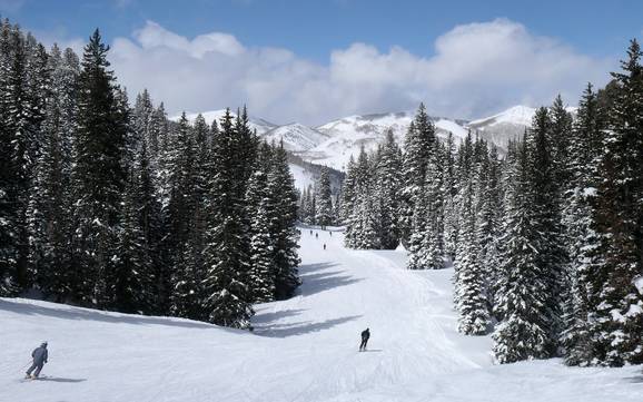 Skiing in Solitude Village
