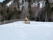 High-performance snow cannon in the Kolašin ski resort