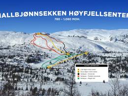 Ski resort Hallbjønn