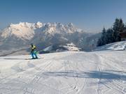 View of the Loferer Steinberge