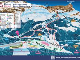 Ski resort Passy Plaine Joux
