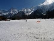 The easy slope of Le Tourchet