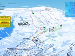Ski resort Røldal