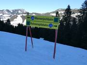 Clear signage