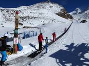 The conveyor belt in Snowland