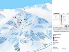 Trail map Ala di Stura