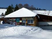 Ski hut at Rosshang