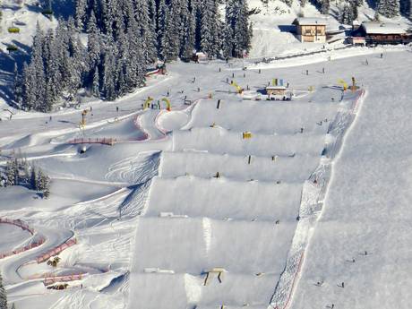 Snow parks Ennstal – Snow park Schladming – Planai/​Hochwurzen/​Hauser Kaibling/​Reiteralm (4-Berge-Skischaukel)