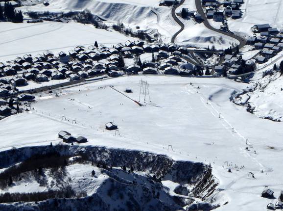 Snowpark Valtgeva for children and beginners