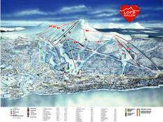 Trail map Lofsdalen
