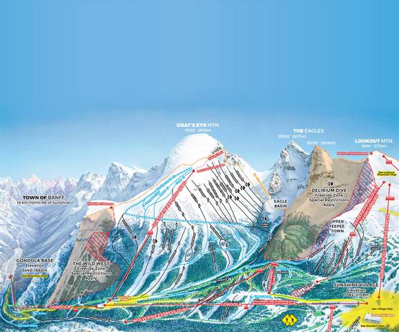 Sunshine Village - Goat's Eye Mountain