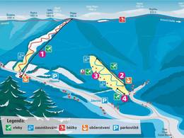 Ski resort Řeka