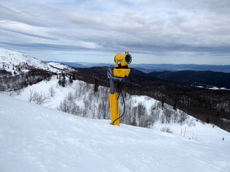 Snow reliability Bosnia and Herzegovina – Snow reliability Babin Do – Bjelašnica