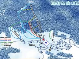 Ski resort Bellefontaine