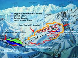 Ski resort Pontechianale