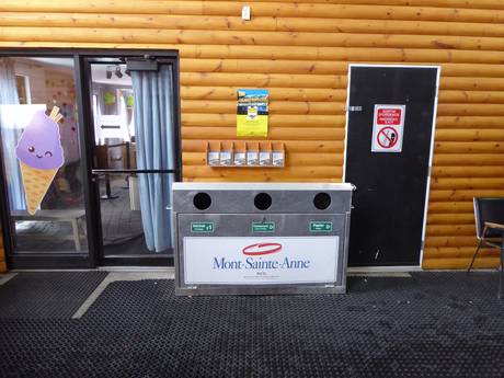 Capitale-Nationale: environmental friendliness of the ski resorts – Environmental friendliness Mont-Sainte-Anne