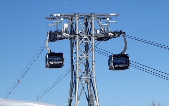 Ski lifts Kapruner Tal – Ski lifts Kitzsteinhorn/Maiskogel – Kaprun