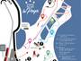 Trail map La Poya – Vallorcine
