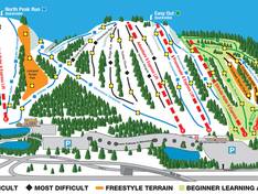 Trail map Mount St. Louis – Moonstone