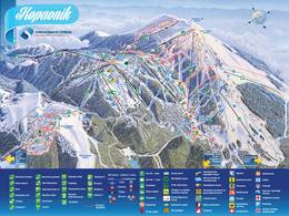 Trail map Kopaonik