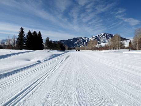 Cross-country skiing Rocky Mountains – Cross-country skiing Bald Mountain – Sun Valley