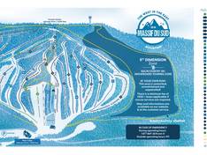 Trail map Massif du Sud