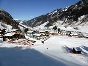 Accommodation along the valley run Kreuzboden-Rauris