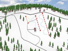 Trail map Klema