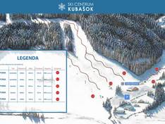 Trail map Kubašok