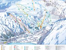 Trail map Eikedalen