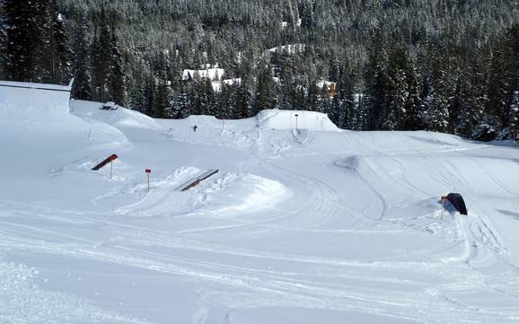 Snow parks Clark Range – Snow park Castle Mountain