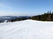Easy slope in the Deštné ski resort