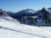View from Rolle Pass to Tognola