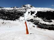 Snowmaking with lances in Grandvalira