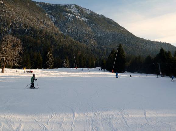 View of the slope