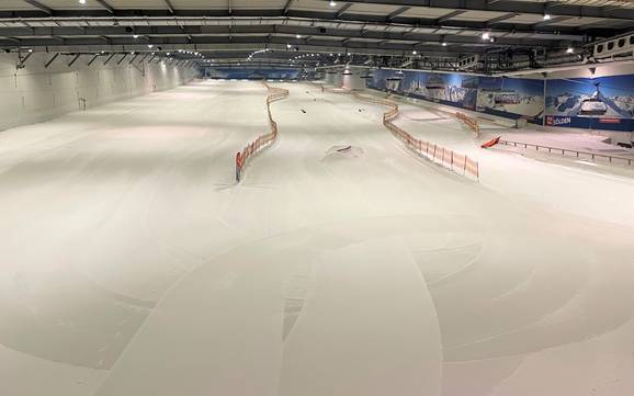 Heide County: size of the ski resorts – Size SnowWorld Bispingen