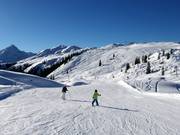 Easy family slope at Riedboden