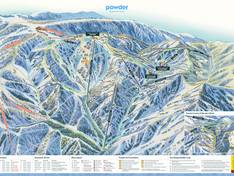 Trail map Powder Mountain