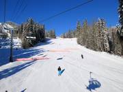 Special slope for slow skiing "Slow Skiing Area"