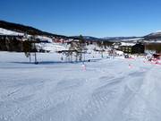 Practice slope of the ski school at Vargliften 1