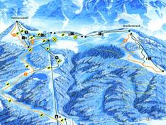 Trail map Arnoldstein – Dreiländereck