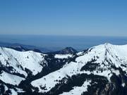 View from Ragazer Blanken to Lake Constance