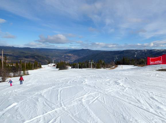 Barneheisen slope at Gol Skisenter